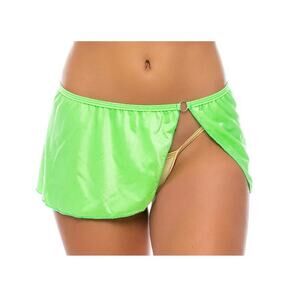 🦋B2G1🦋BODYZONE Flowy Ring Skirt NEON GREEN  | ONE SIZE | Dance wear